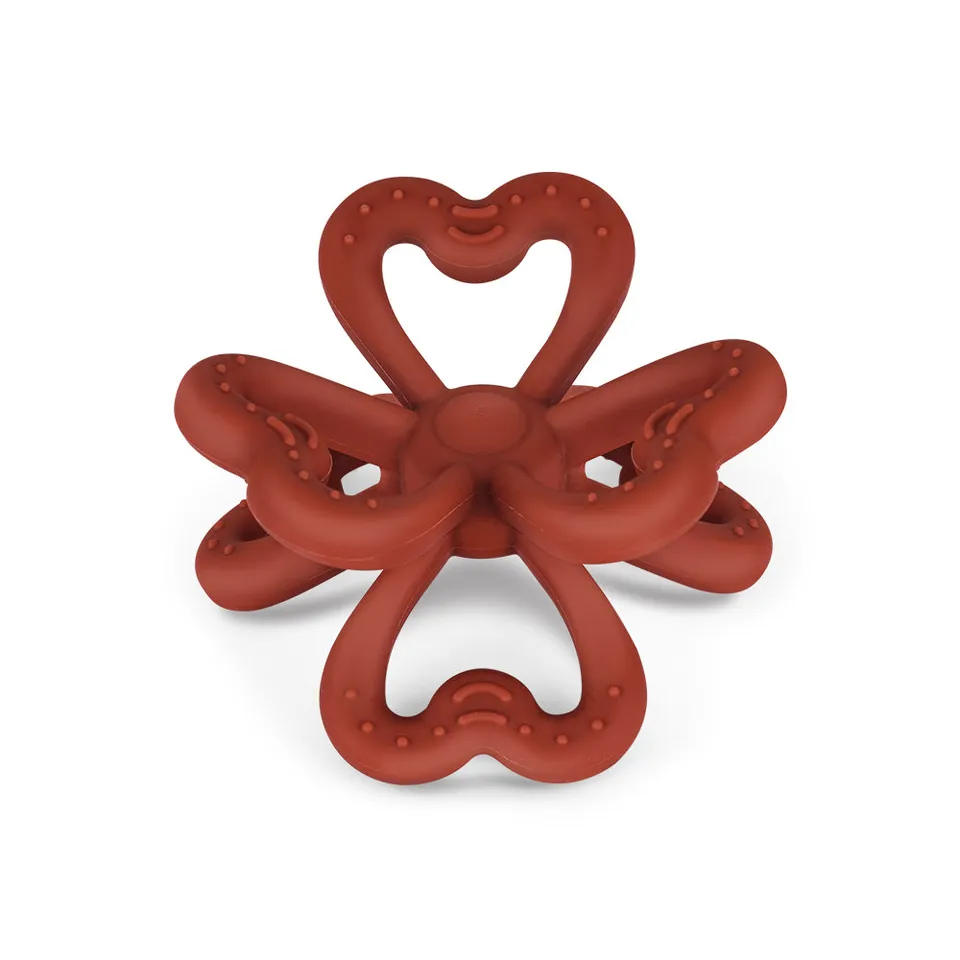 haakaa-silicone-clover-teether-1-pack image 1