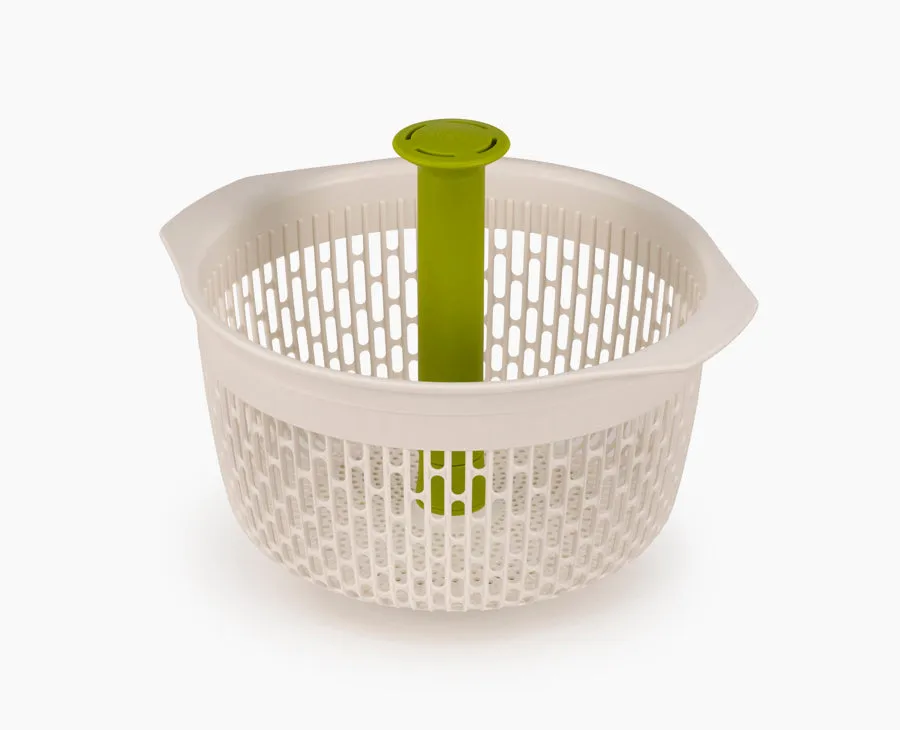 joseph-joseph-spindola-green-in-sink-salad-spinning-colander image 1