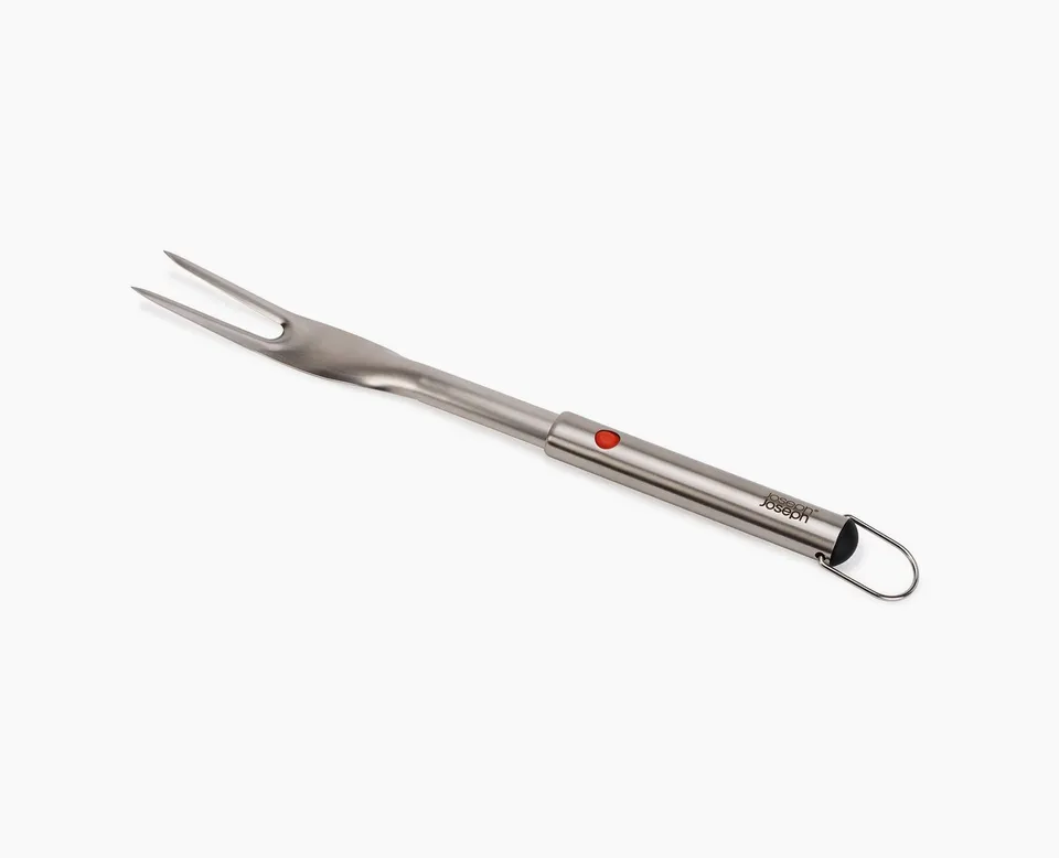 joseph-joseph-grillout-stainless-steel-bbq-fork-with-extending-handle image 1