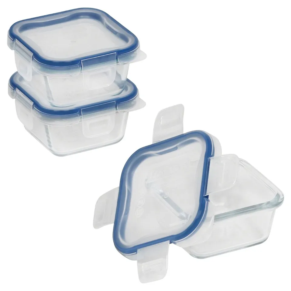 snapware-total-solution-pyrex-glass-6-piece-food-storage-value-set image 1
