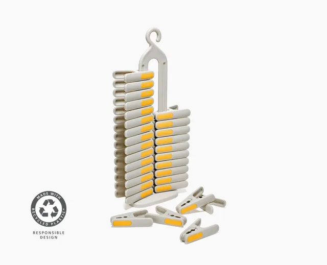 joseph-joseph-pegstore-30-piece-clothes-peg-set-with-storage-stand image 1