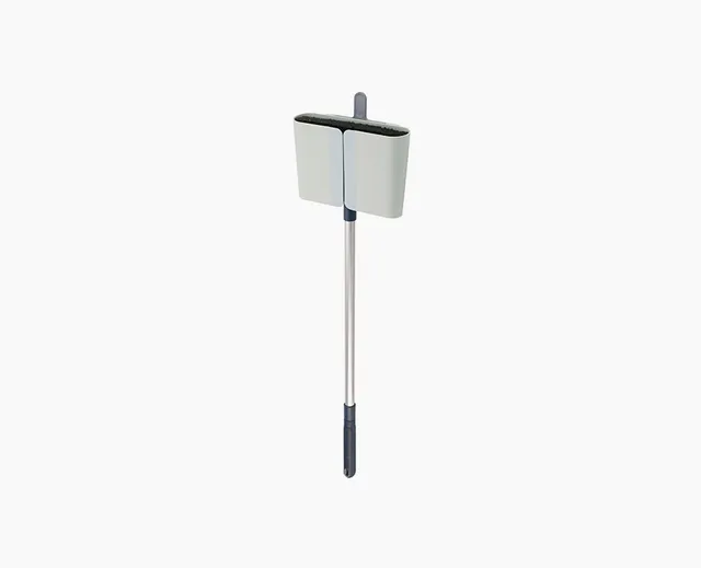 joseph-joseph-cleanstore-wall-mounted-broom-with-telescopic-pole-and-bristle-com image 1
