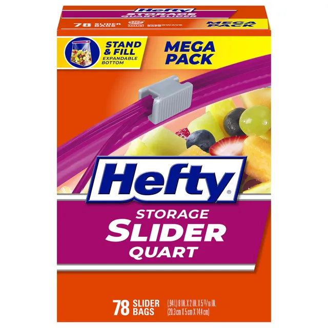 hefty-slider-quart-storage-bags-78-count image 1