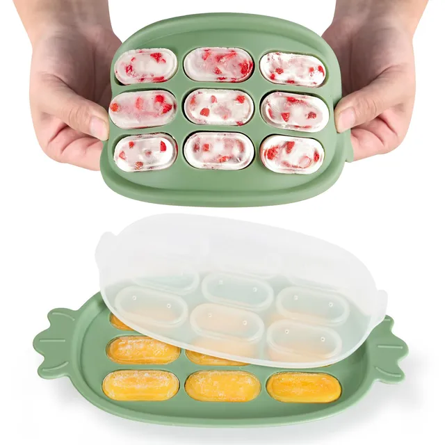 haakaa-baby-popsicle-mold-silicone-freezer-tray-for-breastmilk-teething-popsicle image 1