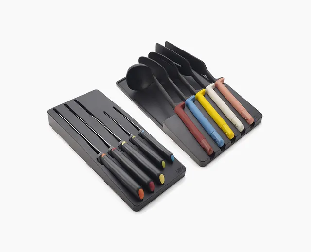 joseph-joseph-10-piece-multicolour-in-drawer-knife-utensil-set image 1