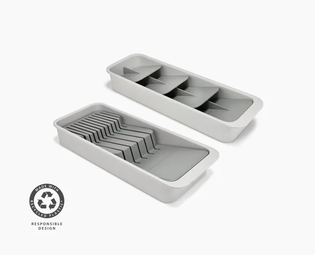 joseph-joseph-drawerstore-2-piece-cutlery-knife-organiser-set image 1