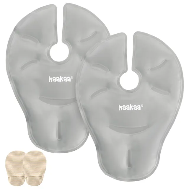 haakaa-breast-therapy-packs-hot-cold-breast-ice-packs-for-breastfeeding-reusable image 1
