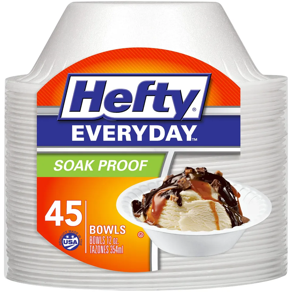hefty-everyday-soak-proof-foam-bowls-12-oz-45-count-disposable-white-foam-bowls- image 1