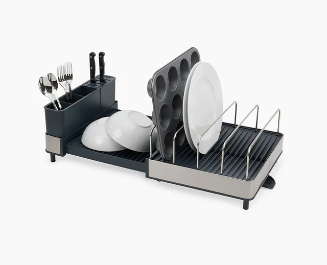 joseph-joseph-extend-max-stainless-steel-expandable-dish-drainer image 1
