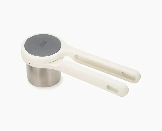 joseph-joseph-helix-white-potato-ricer-twist-action-stainless-steel image 1