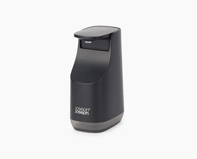 joseph-joseph-slim-compact-matt-black-soap-pump-350ml image 1