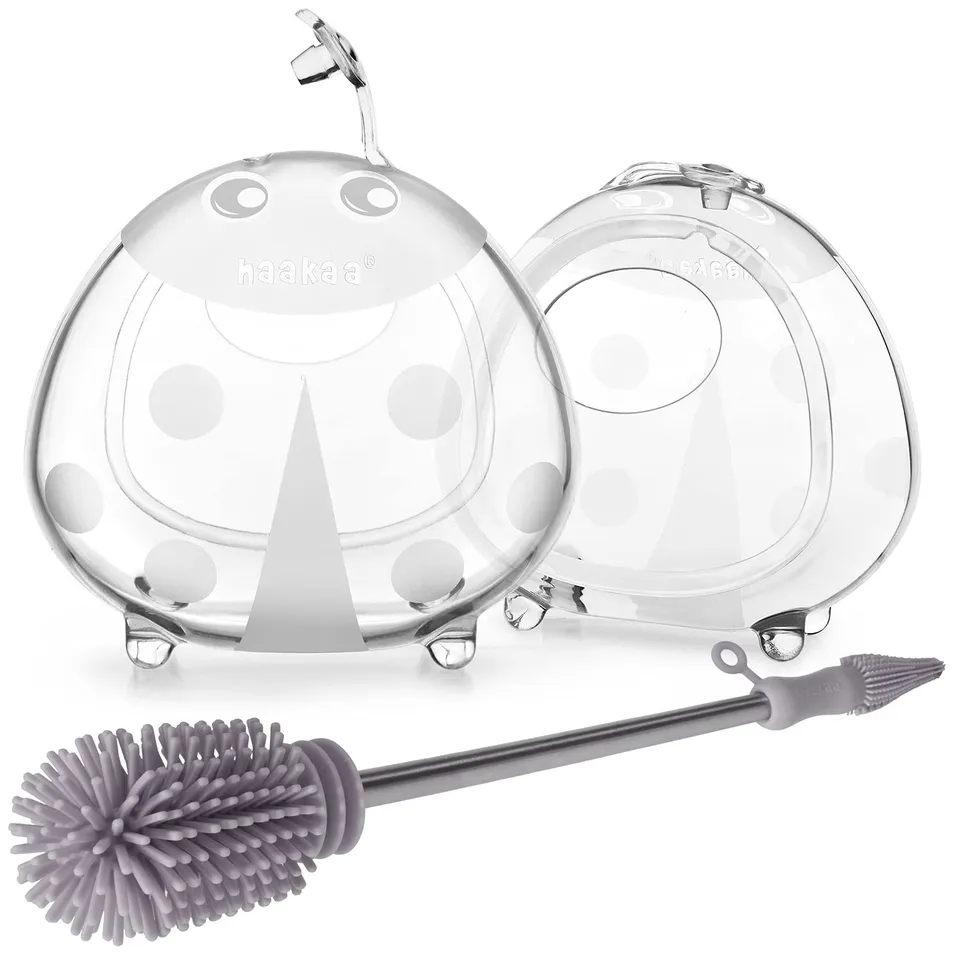 haakaa-ladybug-milk-collector-shells-silicone-cleaning-brush-combo-2-5oz-75ml-2- image 1