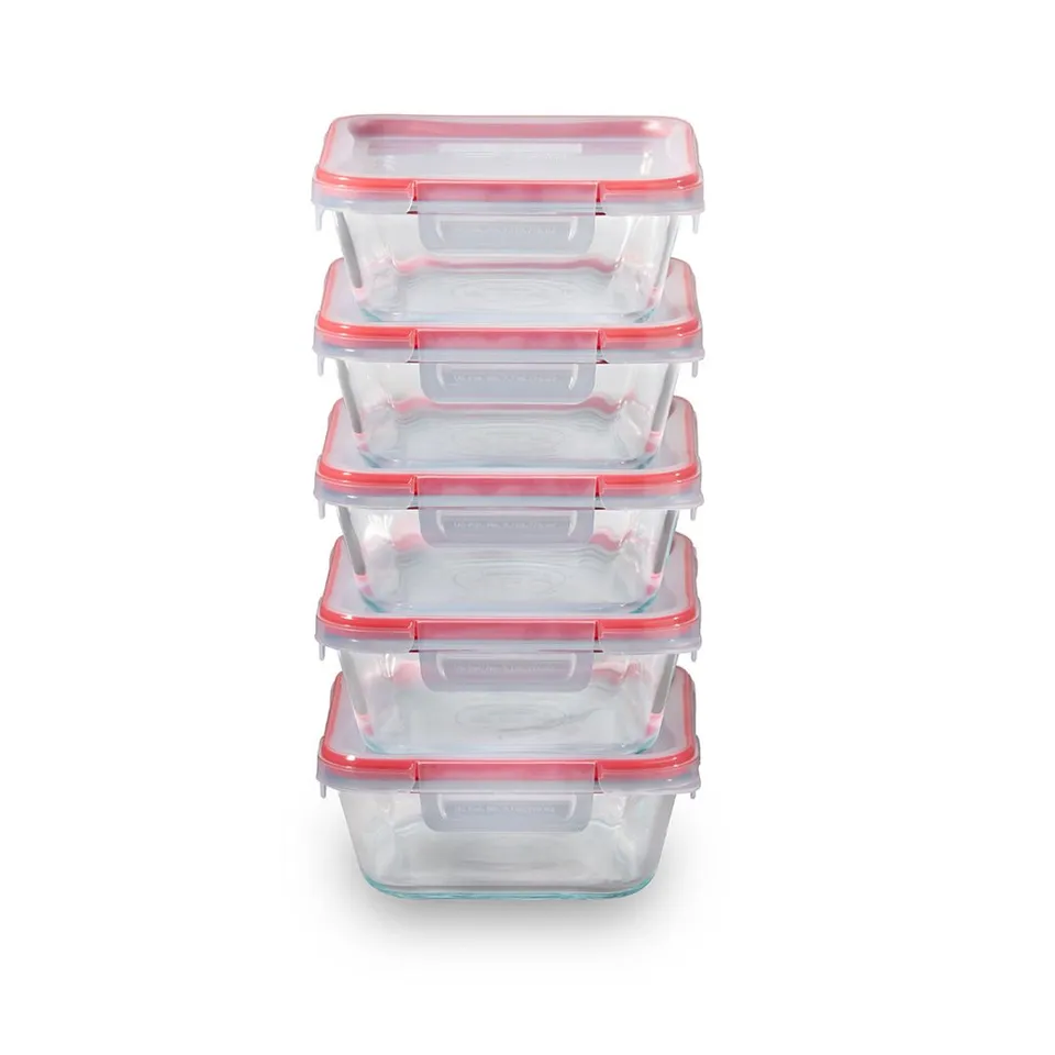 pyrex-freshlock-10-piece-meal-prep-glass-storage-set image 1