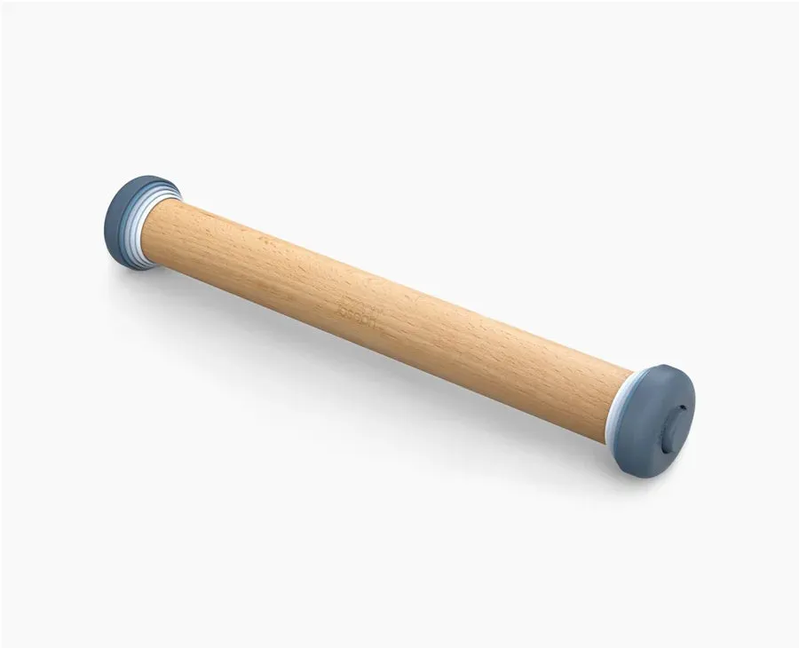 joseph-joseph-precisionpin-adjustable-rolling-pin-with-color-coded-rings-blue image 1