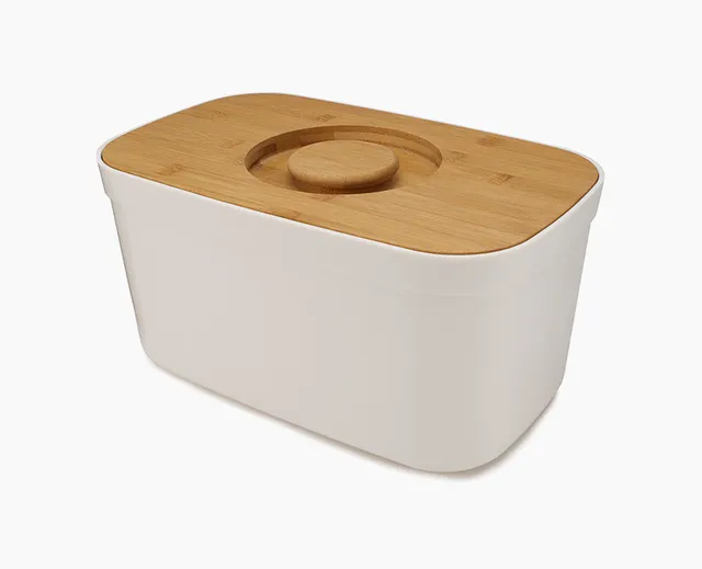 joseph-joseph-bamboo-lid-bread-bin-reversible-cutting-board-top image 1
