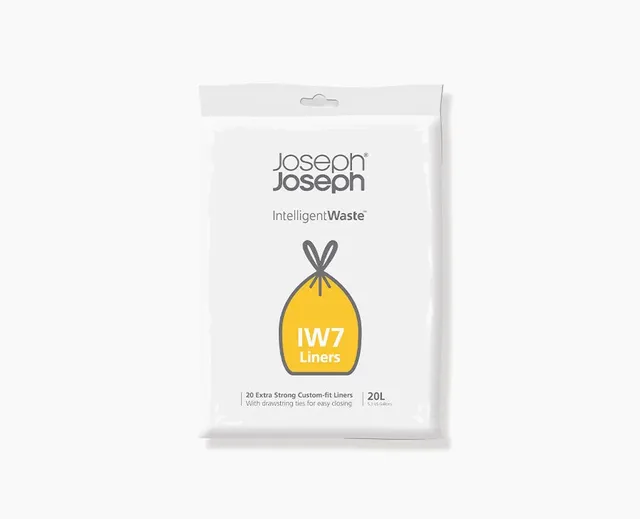 joseph-joseph-iw7-20l-grey-bin-liners-20-pack image 1