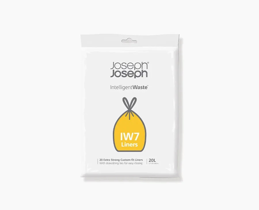 joseph-joseph-iw7-20l-grey-bin-liners-20-pack image 1