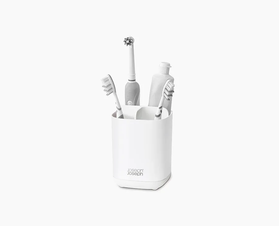 joseph-joseph-easystore-white-toothbrush-holder image 1