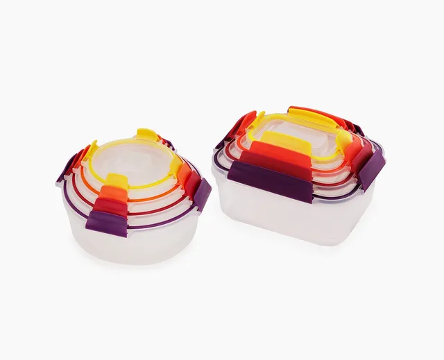 joseph-joseph-nest-lock-8-piece-multicolour-mixed-food-container-set image 1