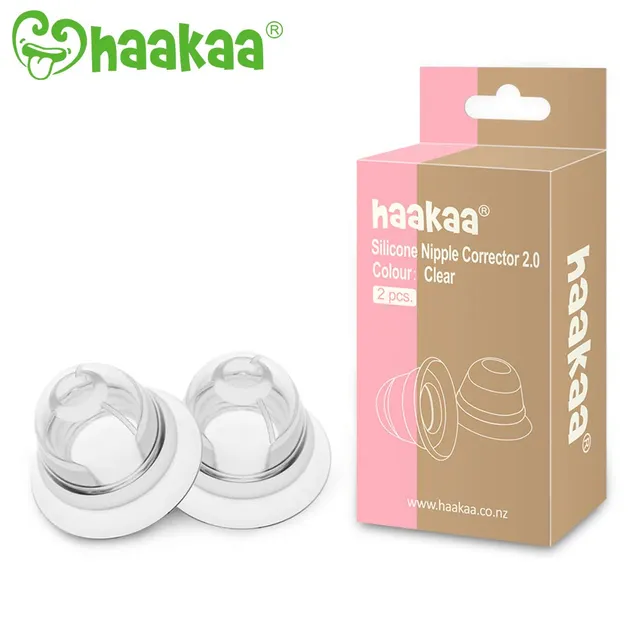 haakaa-silicone-inverted-nipple-aspirators-2-piece-set-pack-of-4 image 1