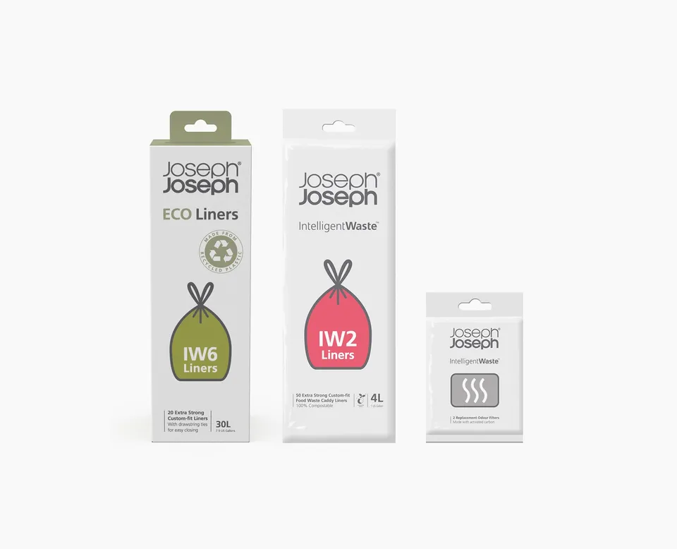 joseph-joseph-totem-max-60l-replacement-liner-filter-accessory-pack image 1