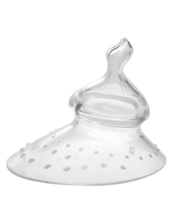 haakaa-silicone-breastfeeding-nipple-shield-with-orthodontic-nipple-1-pk-pack-of image 1