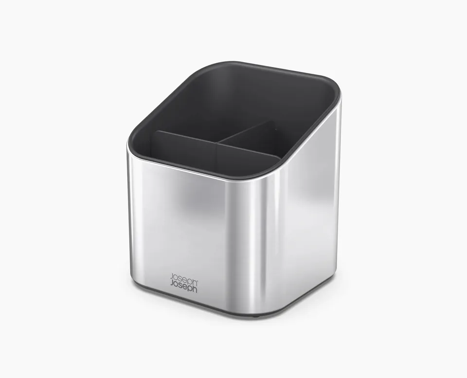 joseph-joseph-surface-tiered-stainless-steel-utensil-pot image 1