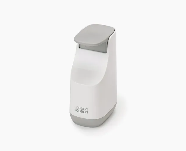 joseph-joseph-slim-soap-pump-light-grey-350ml image 1
