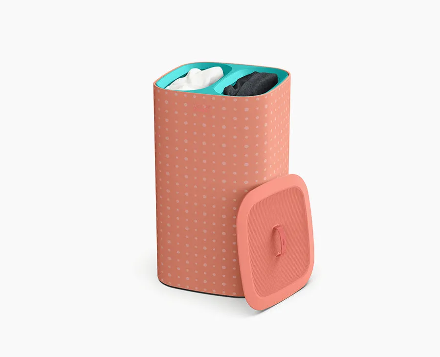 joseph-joseph-tota-pop-60l-coral-laundry-separation-basket image 1