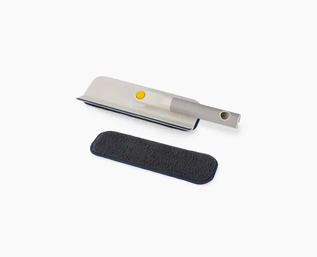joseph-joseph-cleantech-2-in-1-glass-cleaning-tool-with-replacement-pad image 1