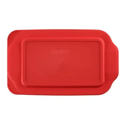 pyrex-red-lid-for-2-quart-rectangular-glass-baking-dish image 1