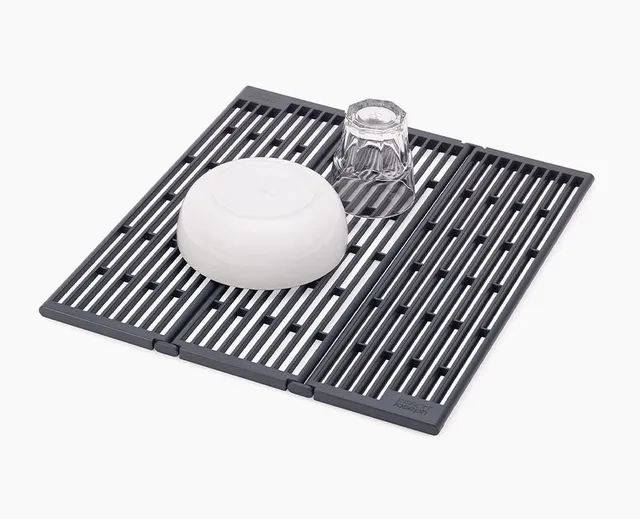 joseph-joseph-platform-folding-grey-sink-drainer image 1