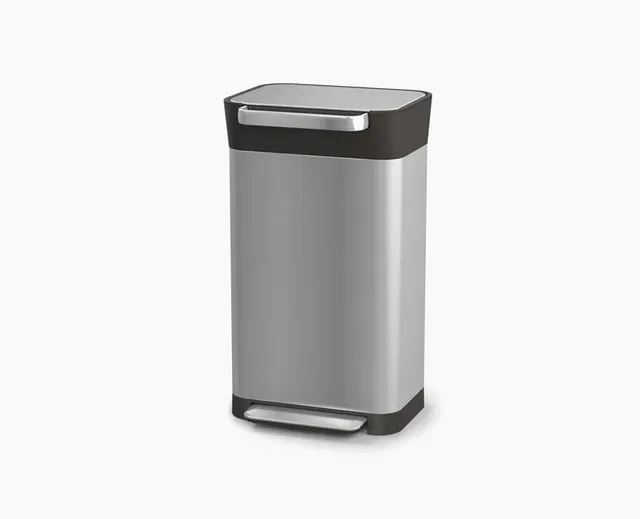 joseph-joseph-titan-30l-stainless-steel-trash-compactor image 1