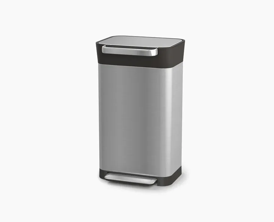 joseph-joseph-titan-30l-stainless-steel-trash-compactor image 1