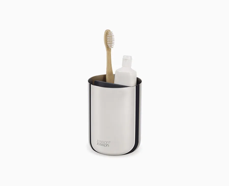 joseph-joseph-easystore-luxe-stainless-steel-toothbrush-caddy image 1