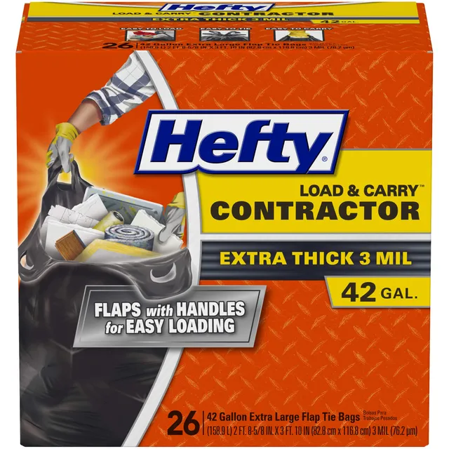 hefty-load-carry-heavy-duty-contractor-trash-bags-42-gallon-26-count image 1