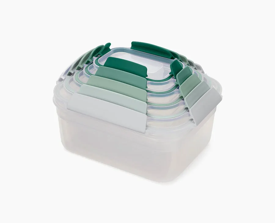 joseph-joseph-nest-lock-5-piece-food-container-set-green-editions image 1