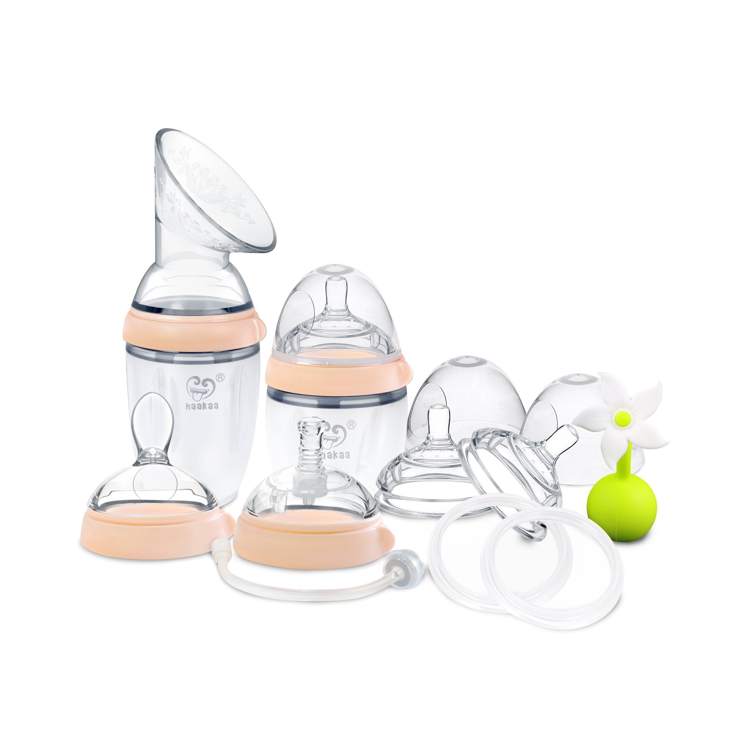 haakaa-gen-3-premium-pack-5-in-1-silicone-feeding-system image 2
