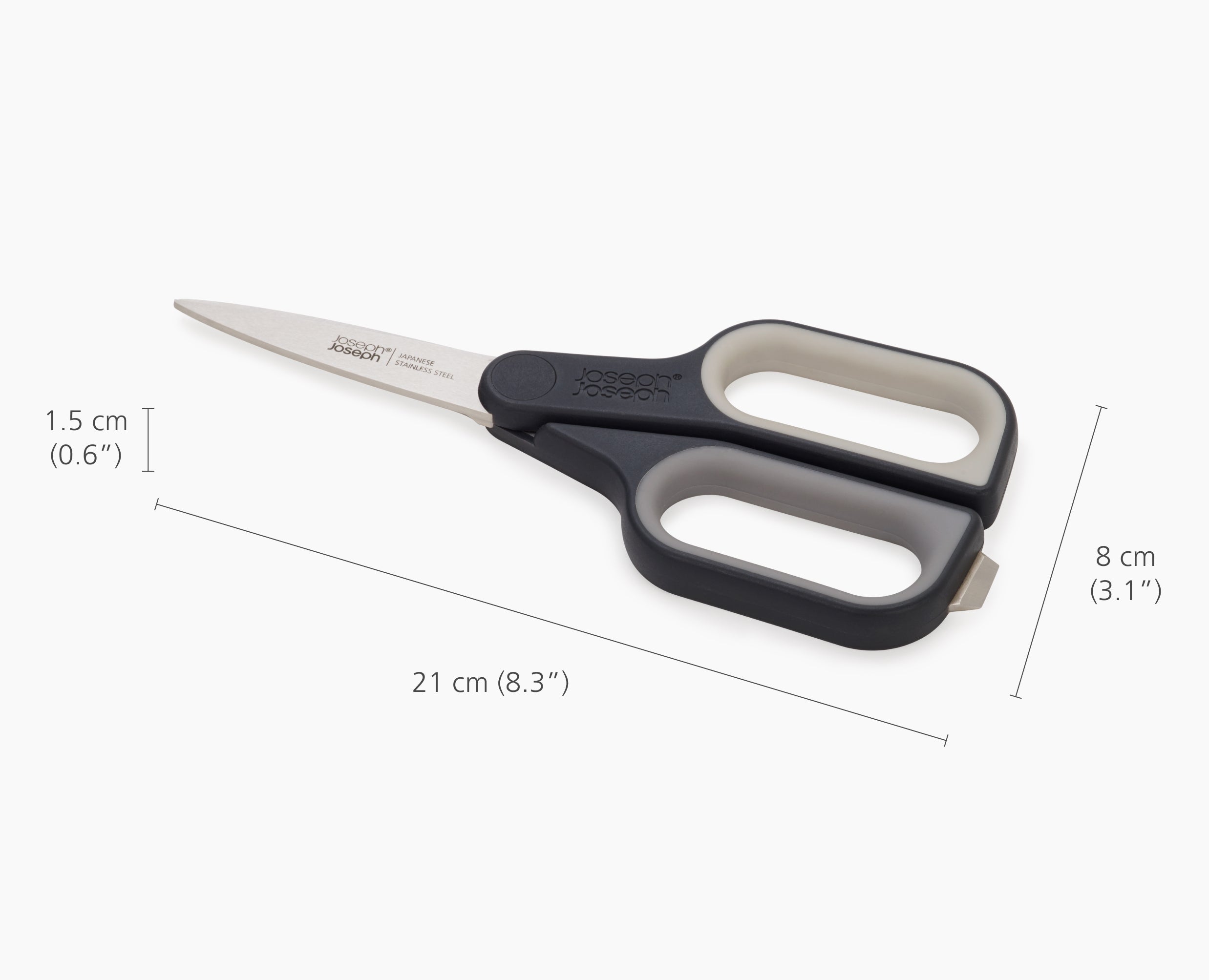 joseph-joseph-pluscut-grey-scissors-with-integrated-box-cutter image 7