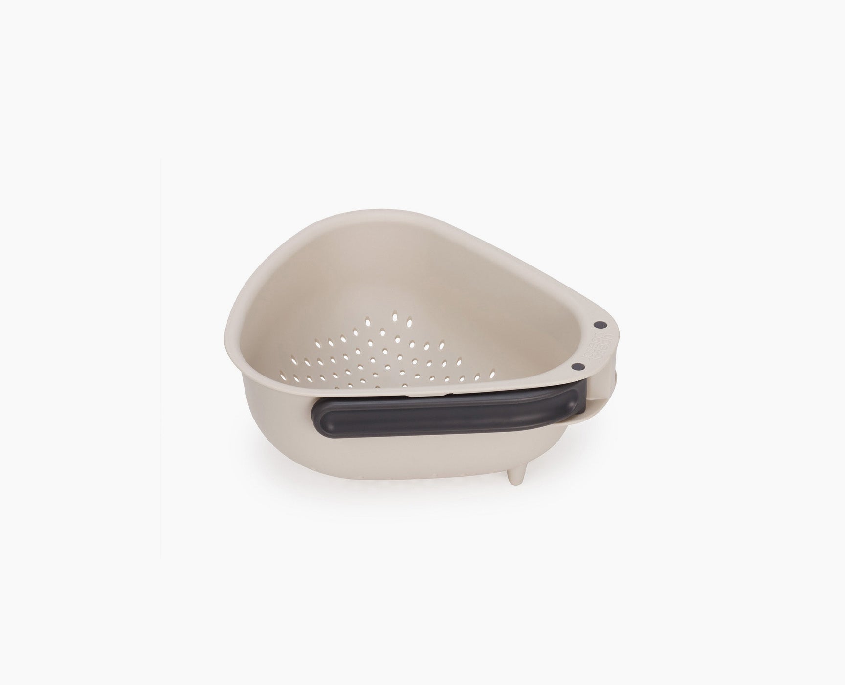 joseph-joseph-droplet-large-white-colander-with-folding-handle image 2