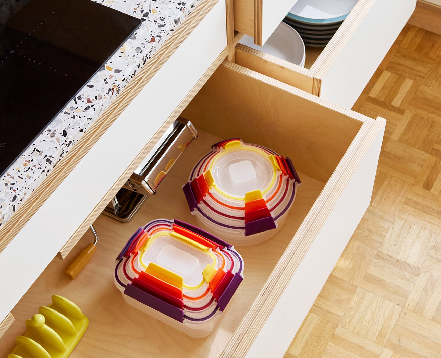 joseph-joseph-nest-lock-8-piece-multicolour-mixed-food-container-set image 3