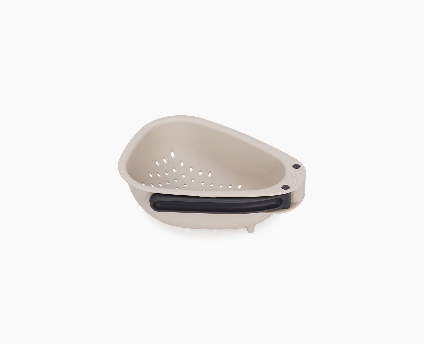 joseph-joseph-droplet-mini-white-colander-with-folding-handle image 2