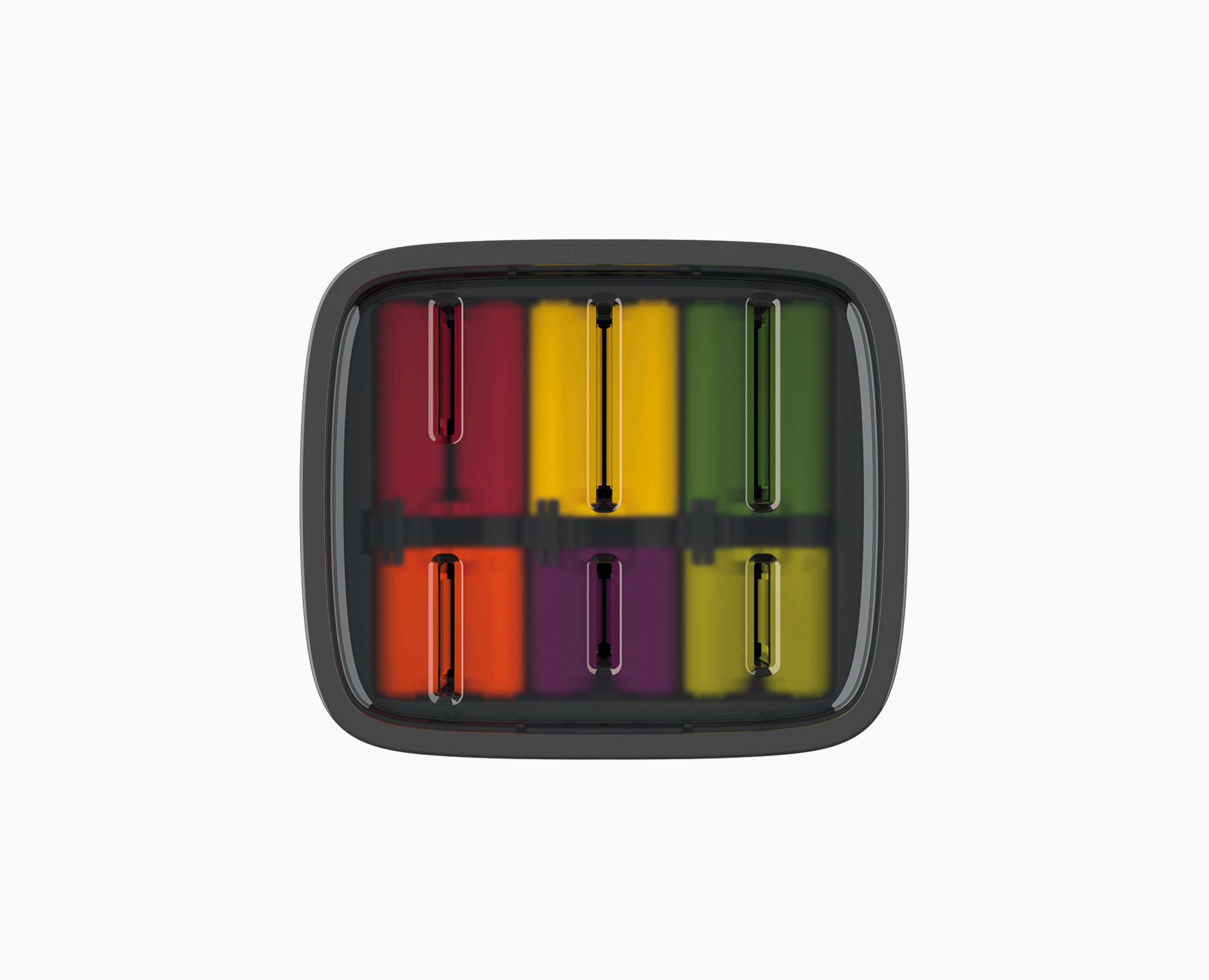 joseph-joseph-lockblock-black-knife-block-set-6-piece image 4