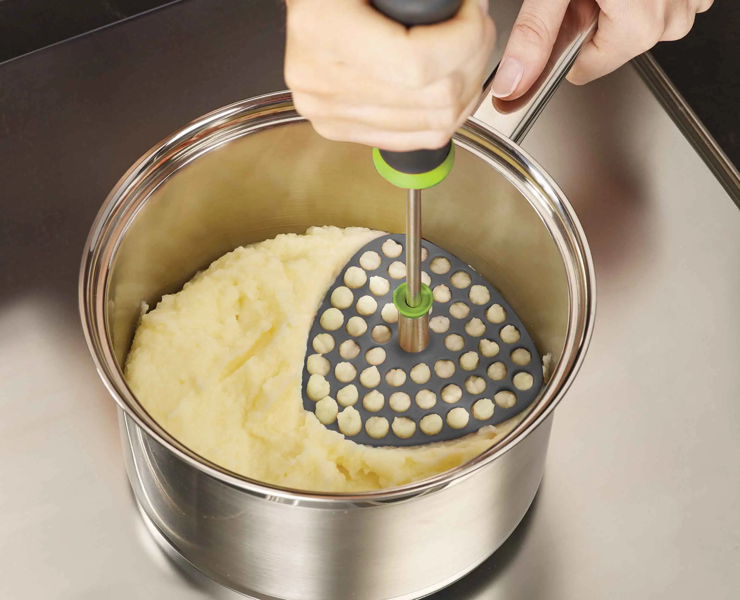 joseph-joseph-delta-green-potato-masher-with-fold-flat-head image 3