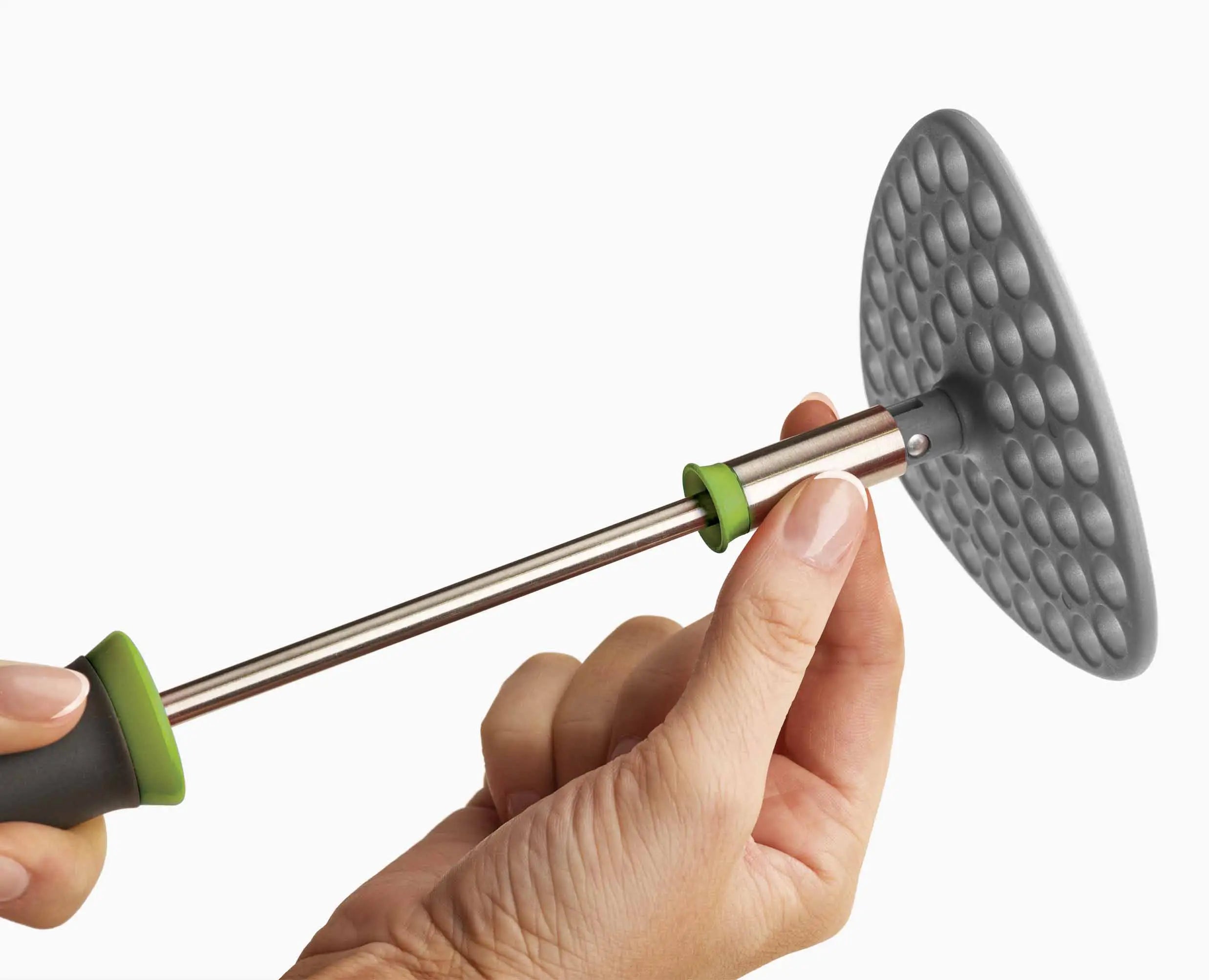 joseph-joseph-delta-green-potato-masher-with-fold-flat-head image 4