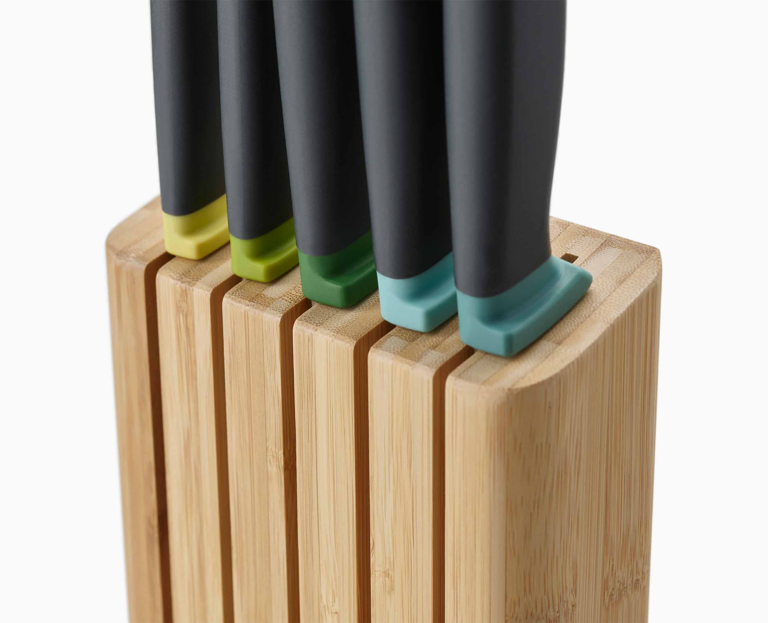 joseph-joseph-elevate-5-piece-knife-set-with-bamboo-block image 6