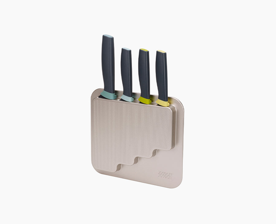 joseph-joseph-doorstore-4-piece-opal-kitchen-knife-set-with-mountable-storage-ca image 1