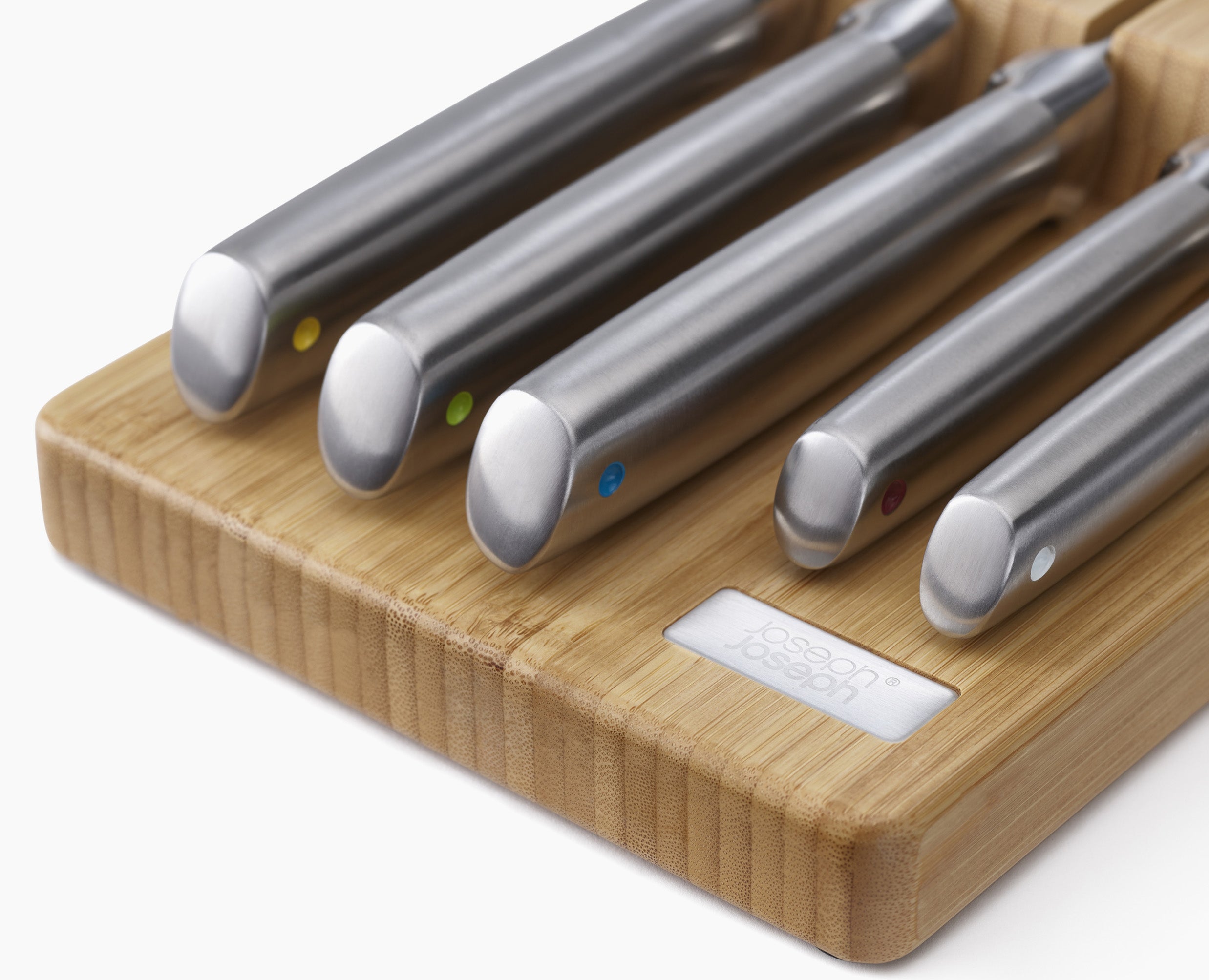 joseph-joseph-elevate-steel-knife-set-with-in-drawer-bamboo-storage-tray image 6