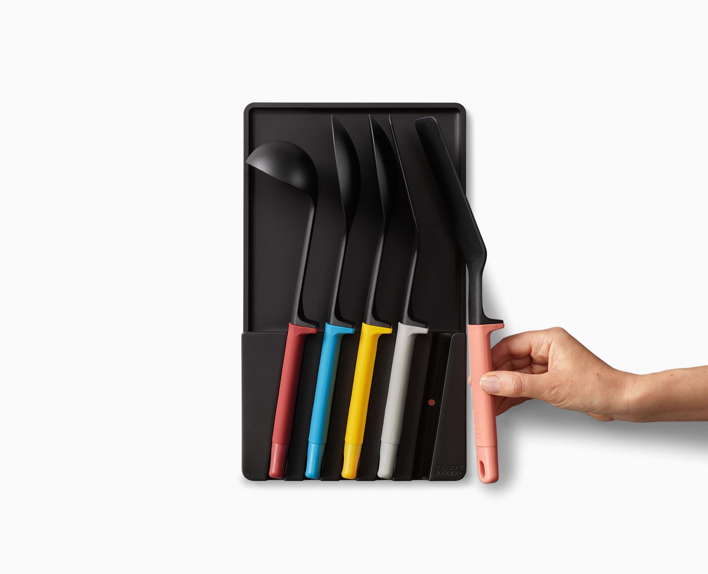 joseph-joseph-10-piece-multicolour-in-drawer-knife-utensil-set image 5