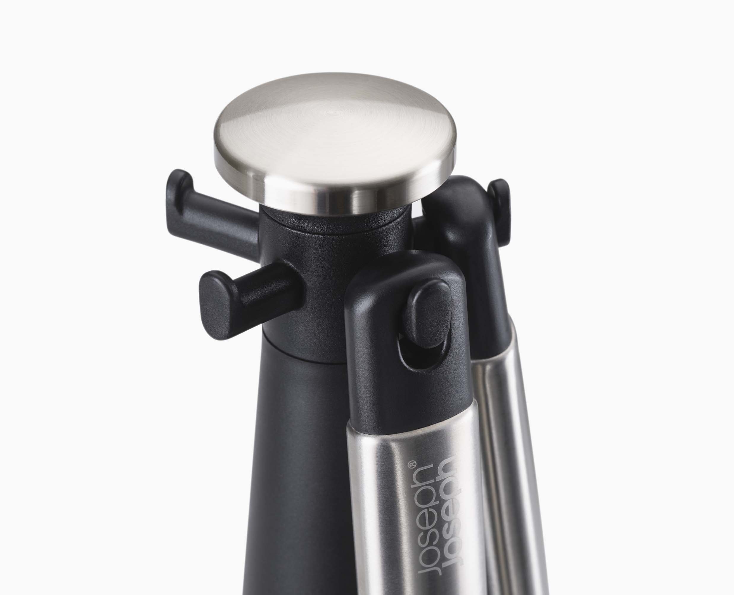 joseph-joseph-elevate-stainless-steel-silicone-5-piece-utensils-carousel-set image 4
